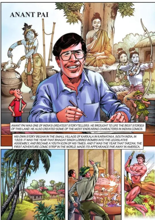 Amar Chitra Katha - Anant Pai - The Master Storyteller