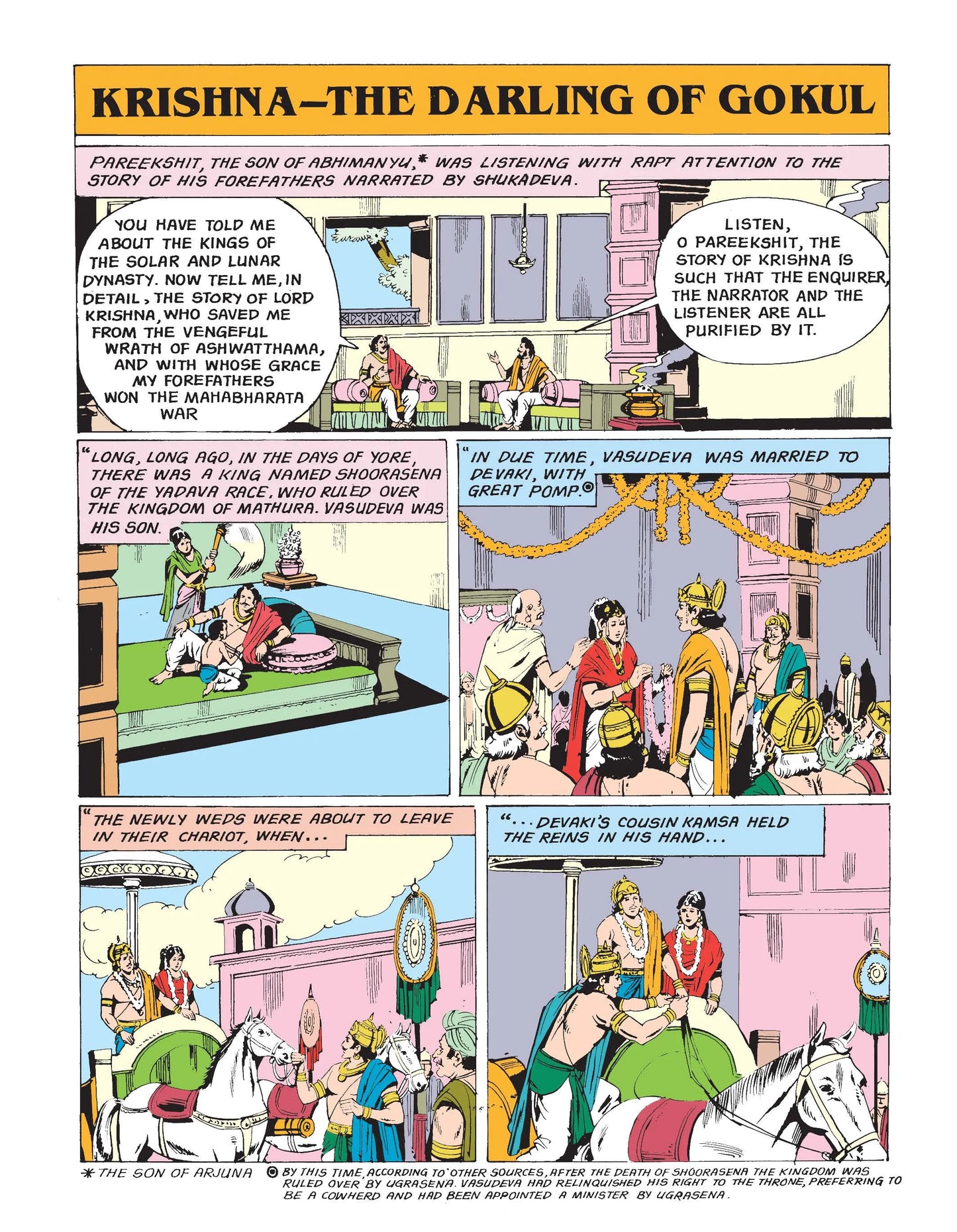 Amar Chitra Katha - Bhagawat - The Krishna Avatar