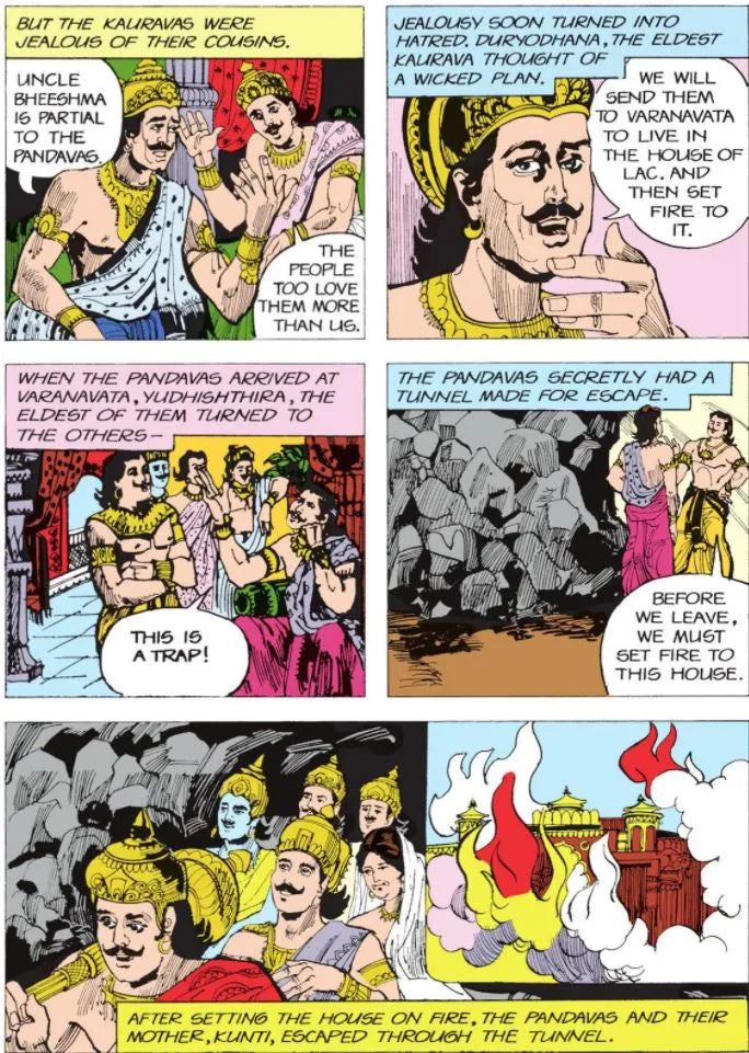 Amar Chitra Katha - Ghatotkacha - Epics and Mythology
