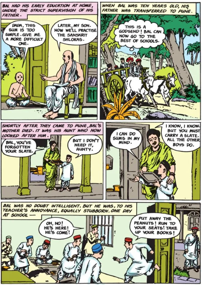 Amar Chitra Katha - Lokamanya Tilak - Firebrand Nationalist