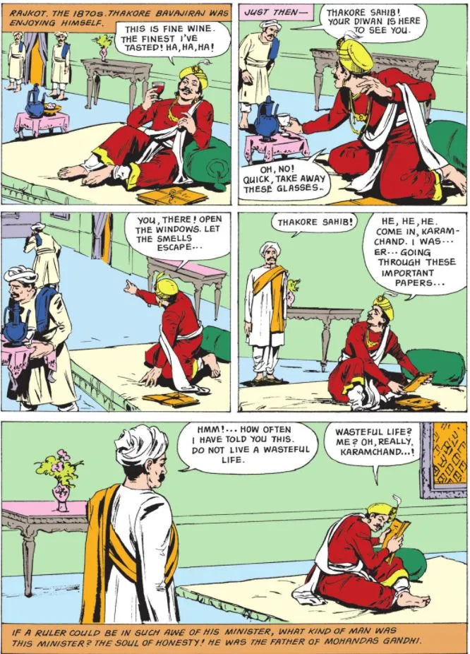 Amar Chitra Katha - Mahatma Gandhi (Special Issue) - Father of the Nation