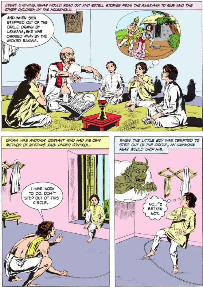 Amar Chitra Katha - Rabindranath Tagore - India's Gentle Torch Bearer