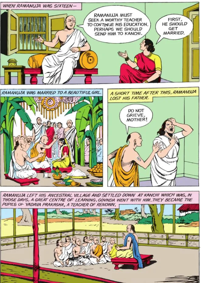 Amar Chitra Katha - Ramanuja - A Great Vaishnava Saint
