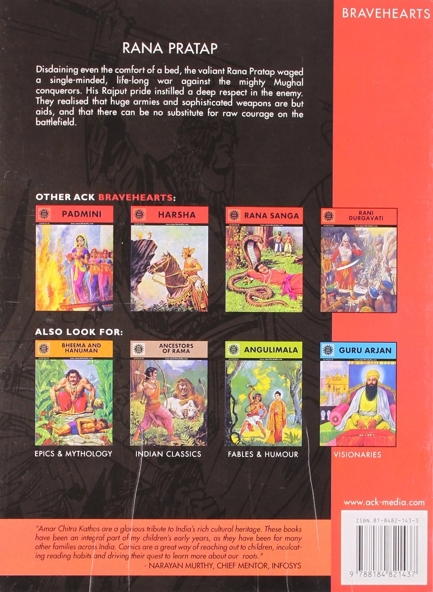 Amar Chitra Katha - Rana Pratap - He Fought for Freedom