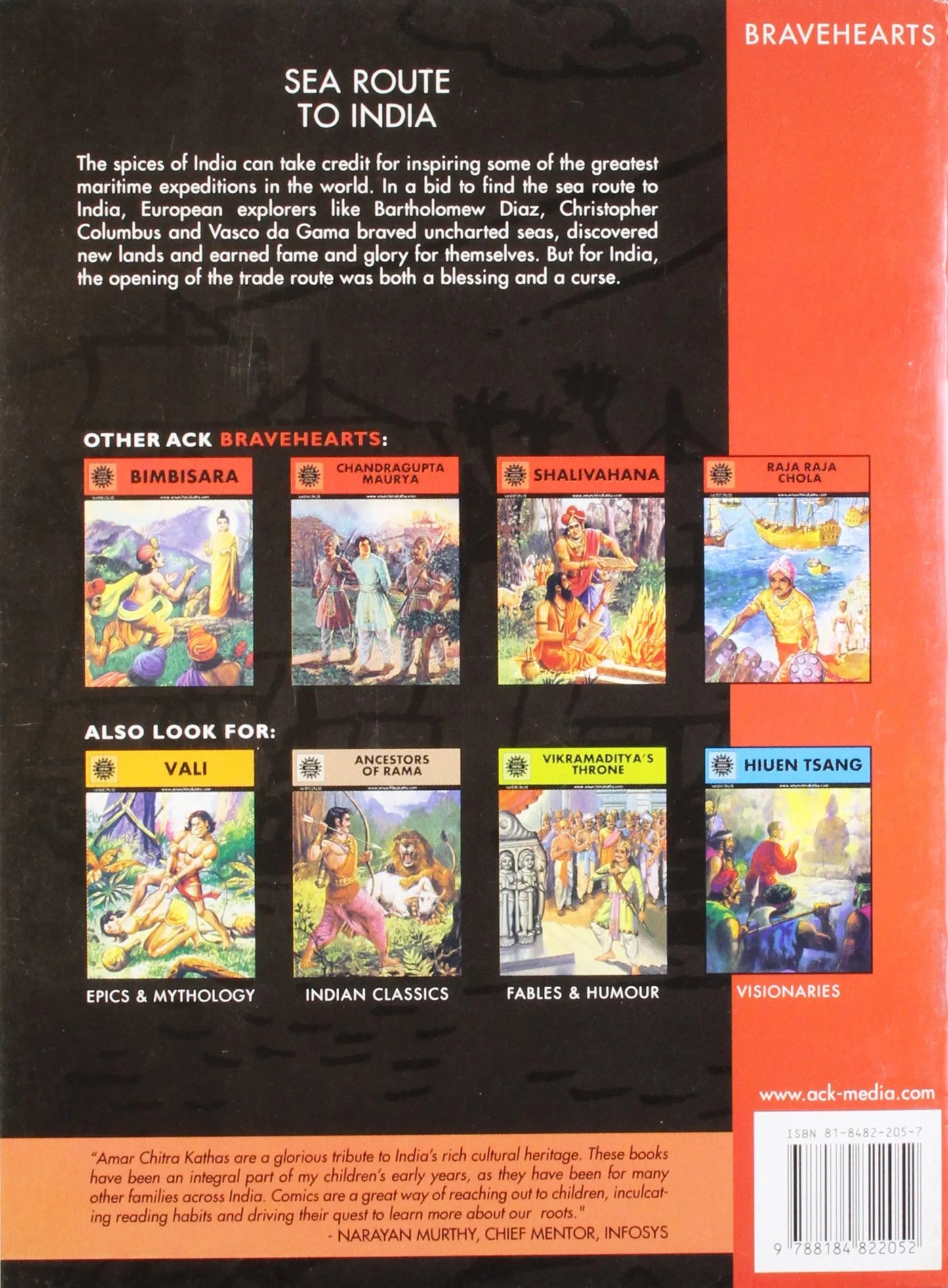 Amar Chitra Katha - Sea Route to India - In Quest of the Ultimate Destination