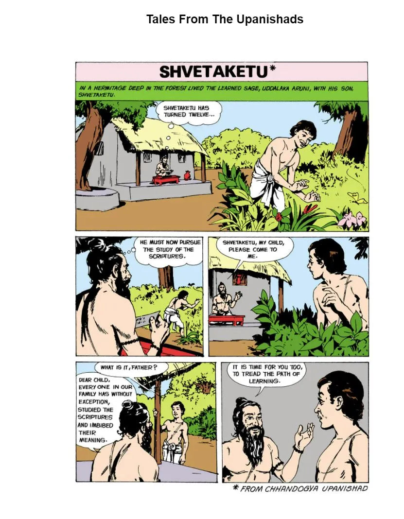Amar Chitra Katha - Tales From the Upanishads - Tales of Peace of Wisdom