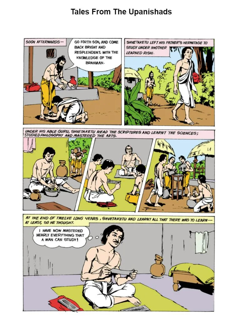 Amar Chitra Katha - Tales From the Upanishads - Tales of Peace of Wisdom