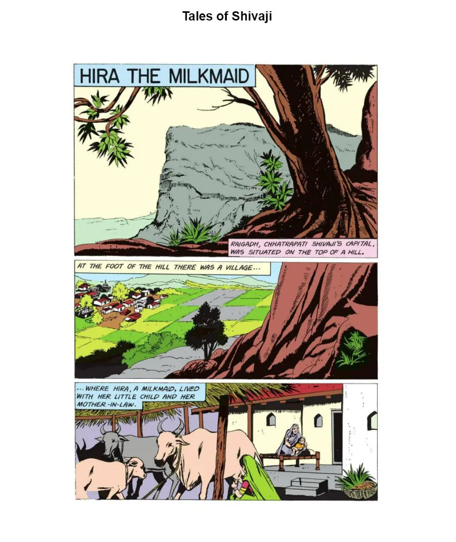 Amar Chitra Katha - Tales Of Shivaji - The Legendary Matatha Warrior King