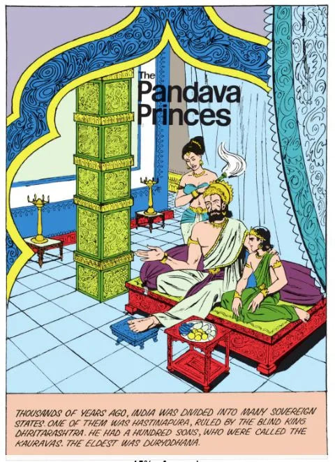 Amar Chitra Katha - The Pandava Princes - Pandu's Brave Sons