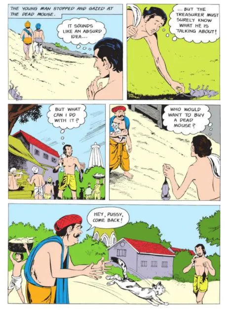 Amar Chitra katha - The Mouse Merchant - Jataka Tales
