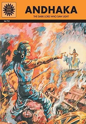 Amar Chitra Katha - Andhaka The Dard Lord Who Saw Light