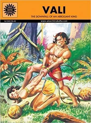 Amar Chitra Katha - Vali The Downfall of an Arrogant King