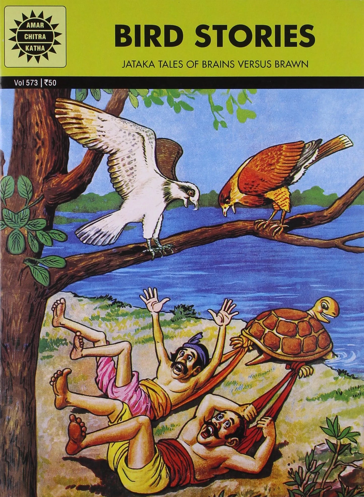 Amar Chitra Katha - Bird Stories - Jataka Tales of Brains versus Brawn