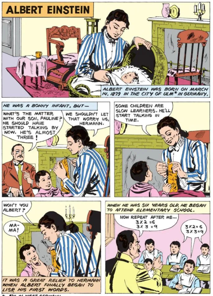 Amar Chitra Katha - Albert Einstein - He Never Stopped Questioning