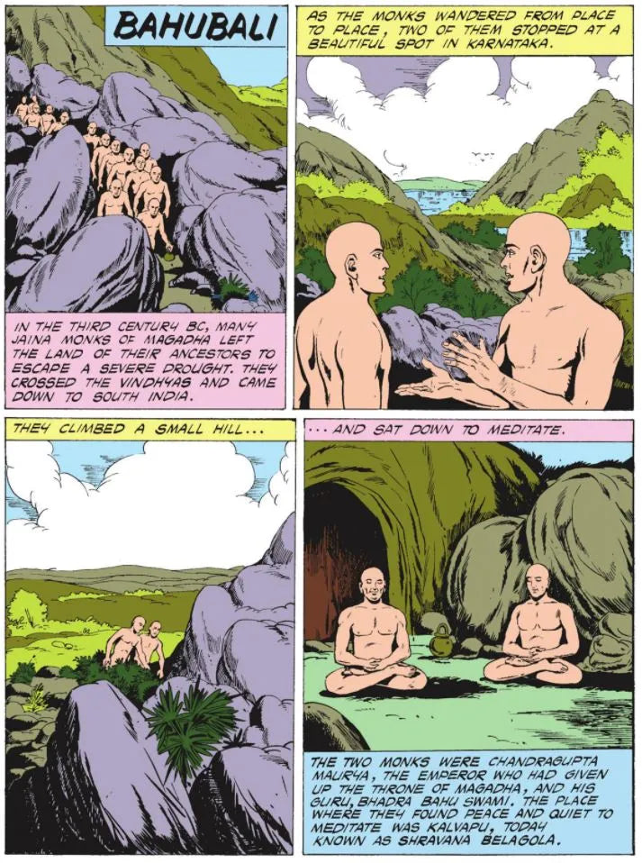 Amar Chitra Katha - Bahubali - He Gave up his Empire to Learn the Truth