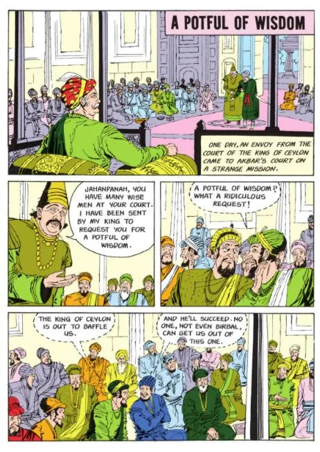 Amar Chitra Katha - Birbal To The Rescue - The Master Psychologist