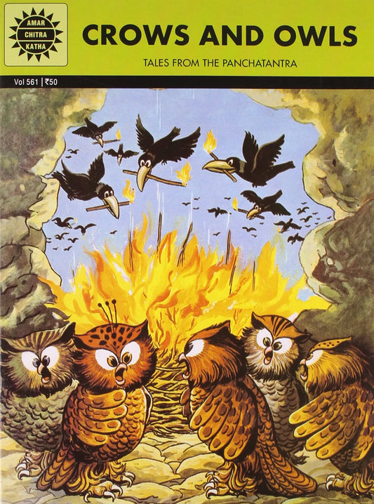 Amar Chitra Katha - Crows And Owls - Tales of The Panchatantra