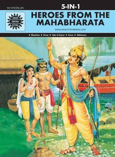 Amar Chitra Katha - Heroes From the Mahabharata - 5 in 1