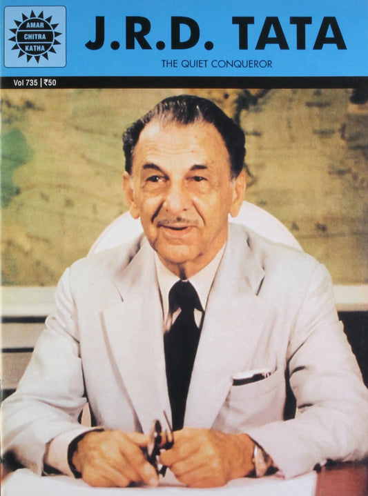 Amar Chitra Katha - J.R.D. Tata - The quiet Conqueror