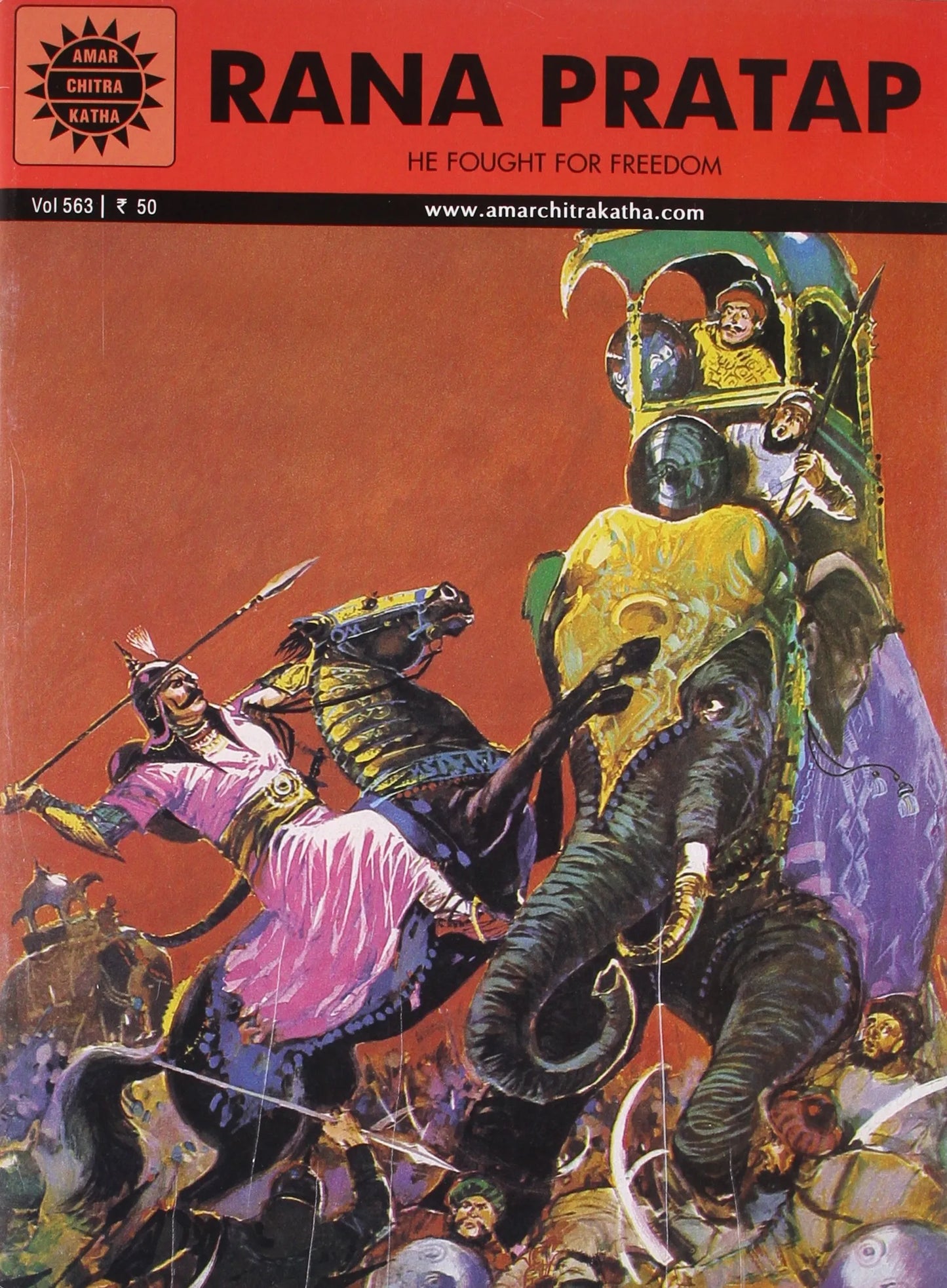 Amar Chitra Katha - Rana Pratap - He Fought for Freedom