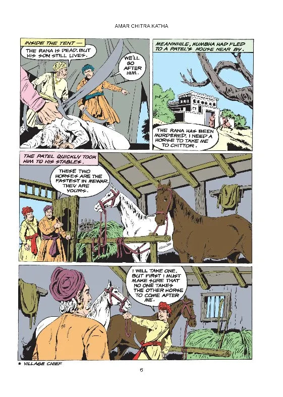 Amar Chitra Katha - Ranas Of Mewar 3 in 1 (English)