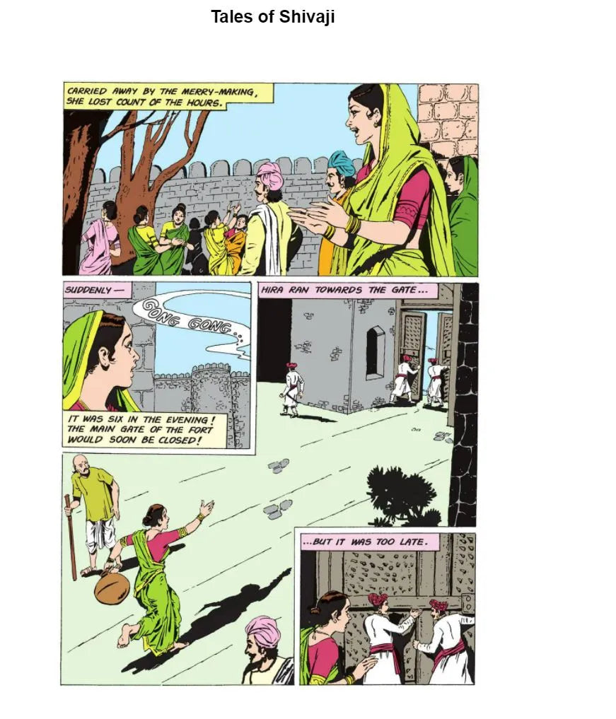 Amar Chitra Katha - Tales Of Shivaji - The Legendary Matatha Warrior King