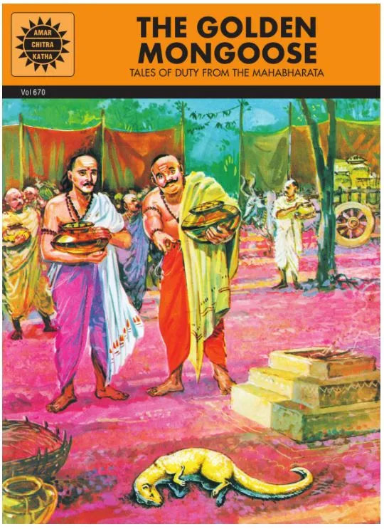 Amar Chitra Katha - The Golden Mongoose - Tales from the Mahabharata