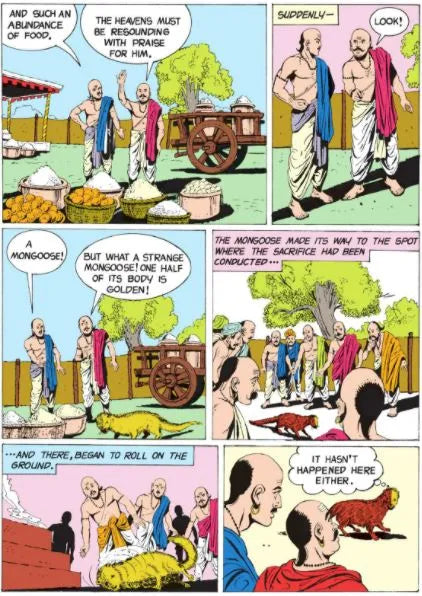 Amar Chitra Katha - The Golden Mongoose - Tales from the Mahabharata