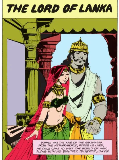 Amar Chitra Katha - The Lord Of Lanka - The Raise and Fall of Demon King
