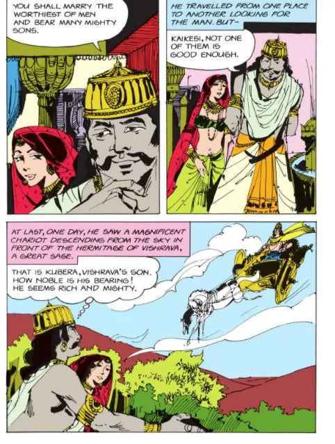 Amar Chitra Katha - The Lord Of Lanka - The Raise and Fall of Demon King