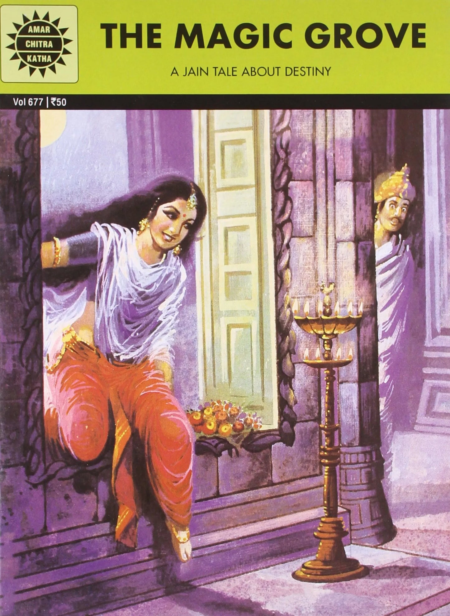 Amar Chitra Katha - The Magic Grove - A Jain Tale About Destiny