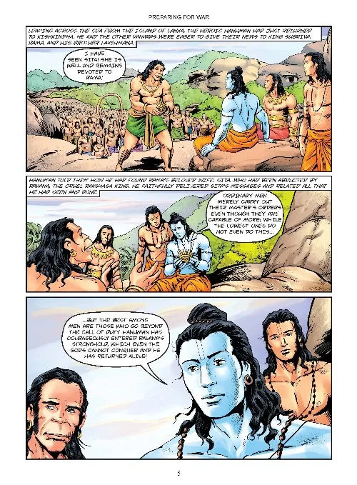 Amar Chitra Katha - Valmikis Ramayana (English)