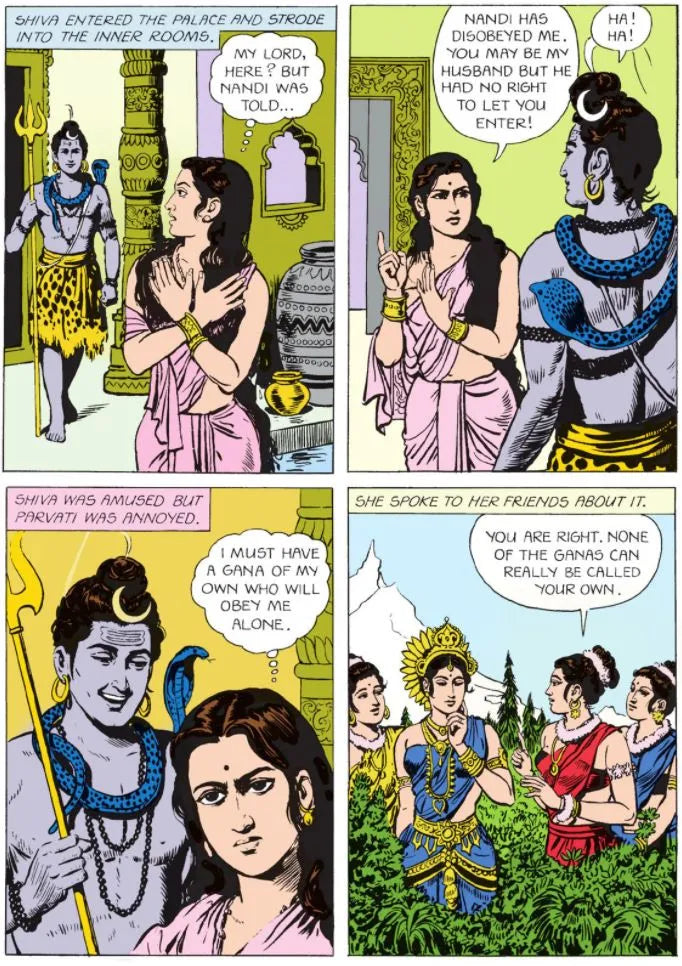 Amar Chitra katha - Ganesha - the remover of all obstacles - Epics and Mythology
