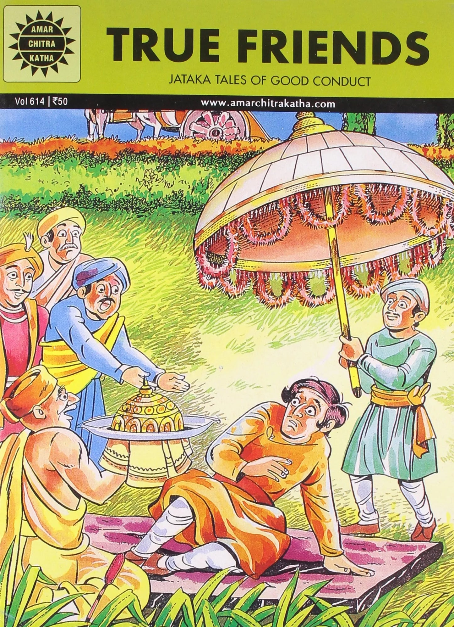 Amar Chitra Katha - True Friends - Jataka Tales of Good Conduct