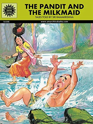 Amar Chitra Katha - The Pandit and the Milkmaid Tales Told By Sriramakrishna
