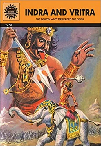 Amar Chitra Katha - Indra and Vritra the demon who terrorised the gods