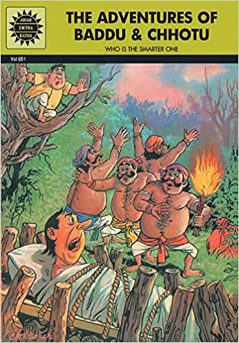 Amar Chitra Katha - The Adventures of Baddu & Chhotu who is the smarter one