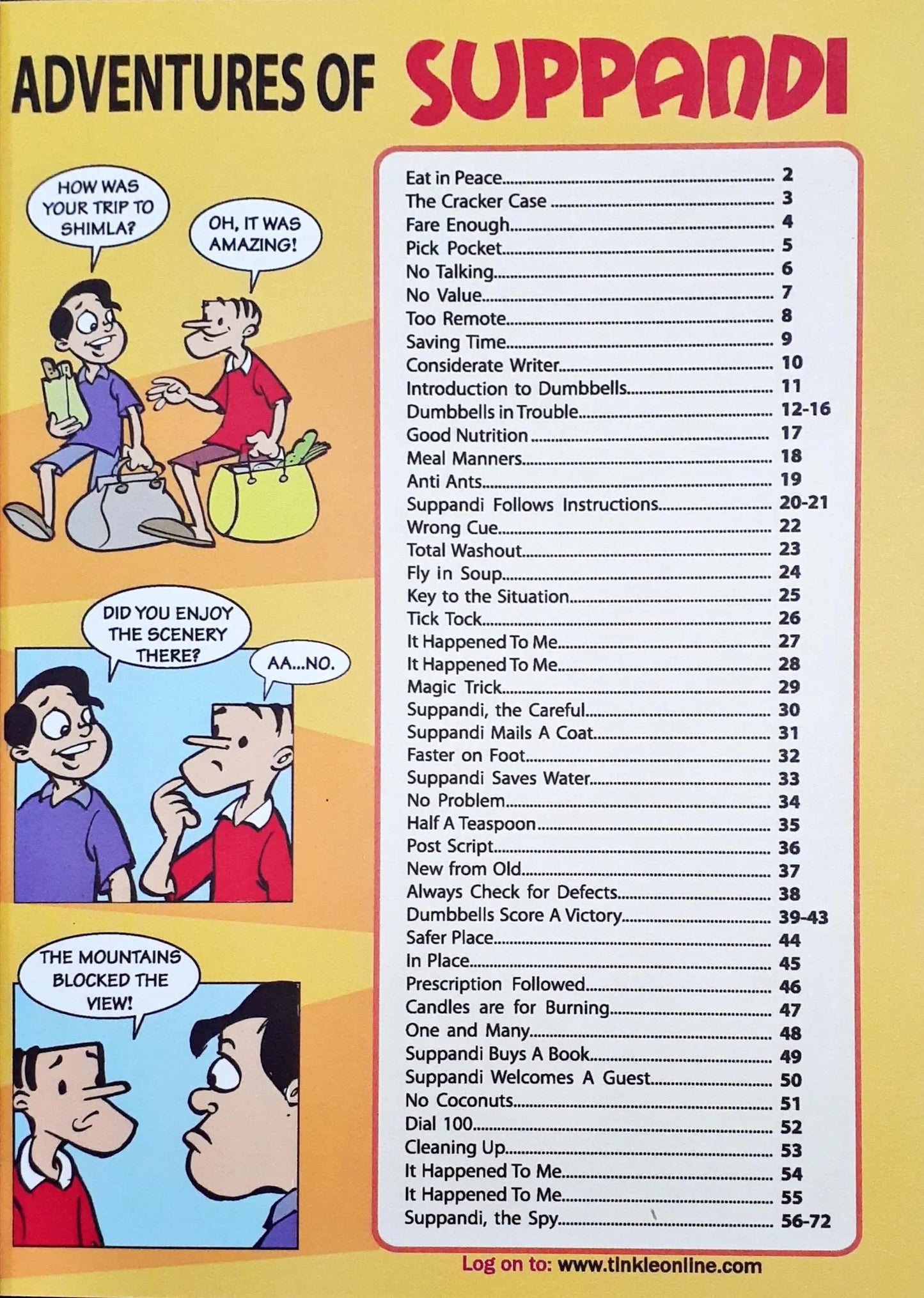 Tinkle - Suppandi The Adventures Of Suppandi 2