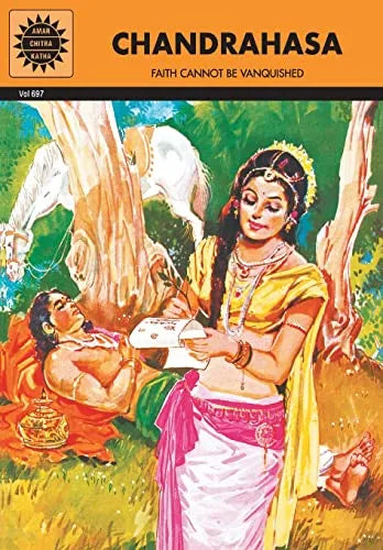 Amar Chitra Katha - Chandrahasa Faith Cannot be Vanquished